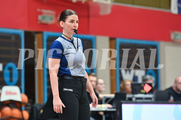 Basketball Superliga 2024/25, Playoff, Viertelfinale Spiel 1, Flyers Wels vs BBC Nord Dragonz,
