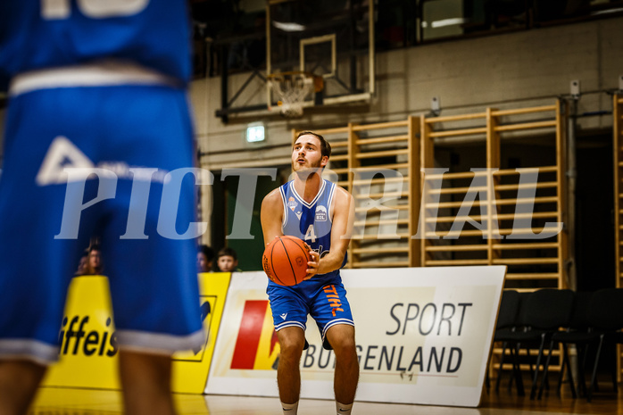 Basketball, Basketball Austria Cup 2021/22, 2. Vorrunde, Mattersburg Rocks, Kufstein Towers, Daniel Filipovic (4)