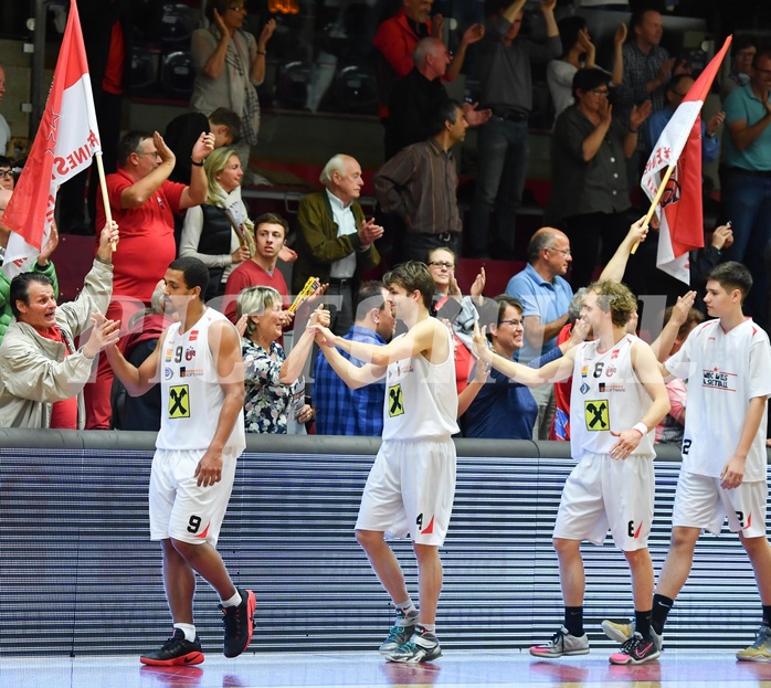 Basketball ABL 2016/17, Playoff VF Spiel 2 WBC Wels vs. BC Vienna



