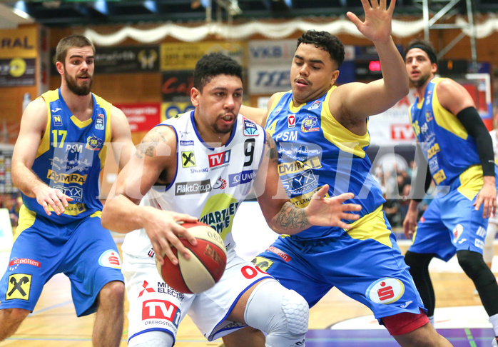 Basketball Superliga 2019/20, 2.Plazierungsrunde Gmunden Swans vs. St.Pölten


