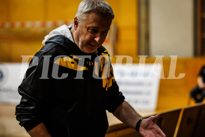 Basketball, Basketball Zweite Liga 2024/25, Grunddurchgang 13.Runde, Mattersburg Rocks, Güssing Blackbirds, Muharem Vugdalic (Haed Coach)