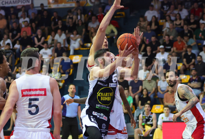 Basketball Superliga 2022/23, Playoff, Finale Spiel 4 BC Vienna vs. Gmunden Swans