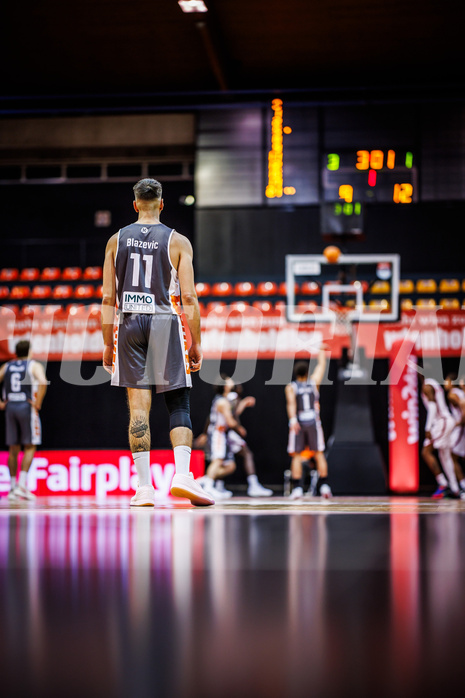 Basketball, Win2Day Superliga 2024/25, Grunddurchgang 7.Runde, BC Vienna, Klosterneuburg Dukes, Benjamin Blazevic (11)