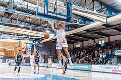 Basketball, Basketball Superliga 2023/24 , VF 2, Oberwart Gunners, Gmunden Swans, Edi Patekar (9)