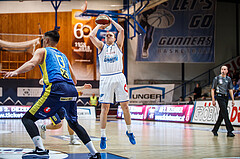 Basketball, Admiral Basketball Superliga 2019/20, Grunddurchgang 18.Runde, UNGER STEEL Gunners Oberwart, UBSC Graz, Sebastian Käferle (7)