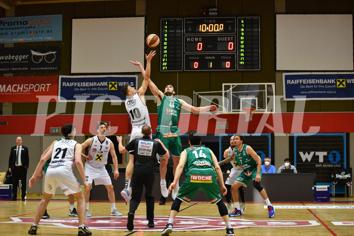 Basketball Superliga 2020/21, Semifinale Spiel 2 Flyers Wels vs. Kapfenberg