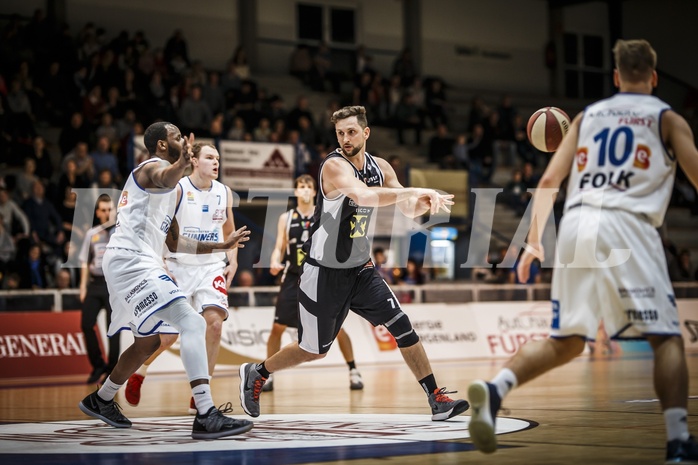 Basketball, ABL 2018/19, Grunddurchgang 19.Runde, Oberwart Gunners, Flyers Wels, Davor Lamesic (7) Basketball, ABL 2018/19, Grunddurchgang 19.Runde, Oberwart Gunners, Flyers Wels, Davor Lamesic (7)