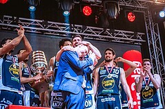 Basketball, Win2Day Superliga 2022/23, Playoff, Finale Spiel 4, BC Vienna, Gmunden Swans, 
