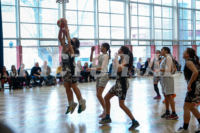 16.03.2025 Österreichischer Basketballverband 2024/25, SLWU14 Basket Flames UNION vs. VKL Vikings Swans