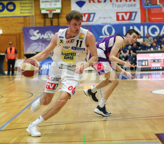 Basketball ABL 2018/19, Grunddurchgang 34.Runde Gmunden Swans vs. D.C. Timberwolves


