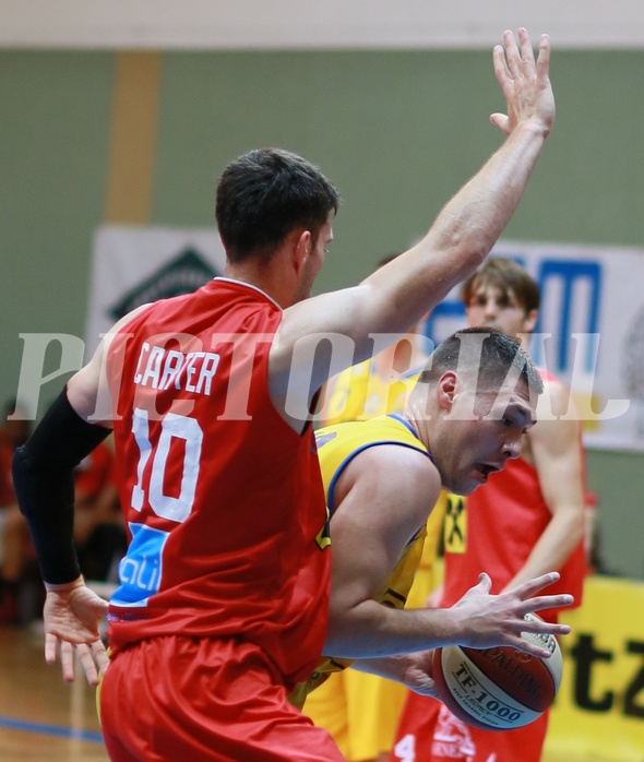 Basketball ABL 2015/16 Grunddurchgang 5.Runde UBSC Graz vs. WBC Wels