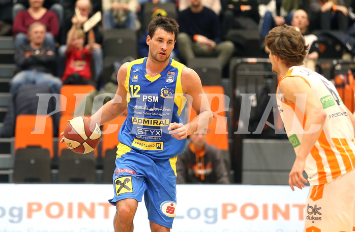 Basketball Superliga 2019/20, Grunddurchgang 17.Runde Klosterneuburg Dukes vs. SKN St.Pölten


