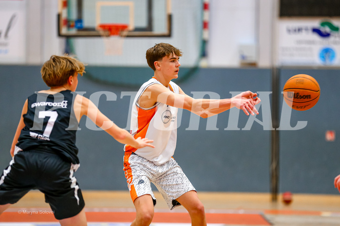 14.12.2024 Österreichischer Basketballverband 2024/25, SLMU16, Basket Dukes vs. Raiders Tirol BLACK
