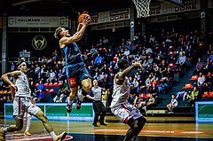 Basketball, Win2Day Superliga 2023/24, Grunddurchgang 8.Runde, BC Vienna, Vienna Timberwolves, Elias Wlasak (8)