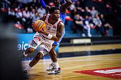 Basketball, Win2Day Superliga 2024/25, Grunddurchgang 6.Runde, BC Vienna, St. Pölten, Zac Owens (2)