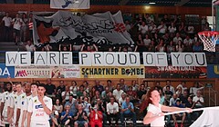 Basketball ABL 2017/18, Playoff Finale Spiel 6 Gmunden Swans vs. Kapfenberg Bulls