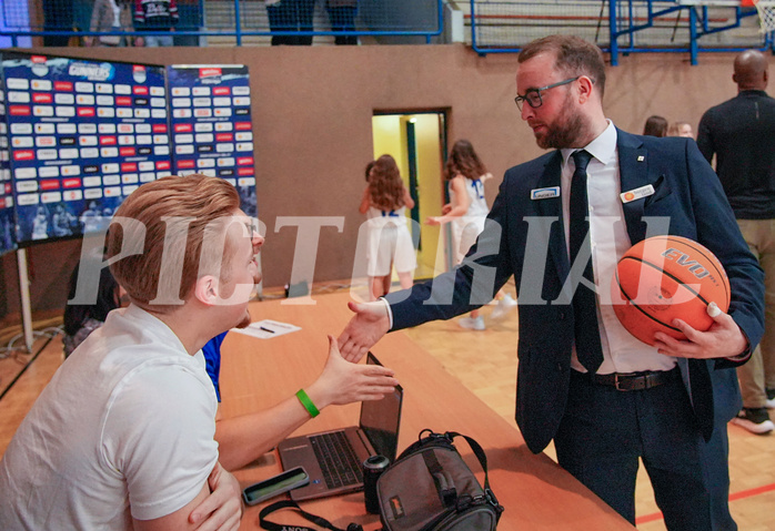Basketball Superliga 2024/25, 6.Plazierungsrunde Oberwart Gunners vs. UBSC Graz


