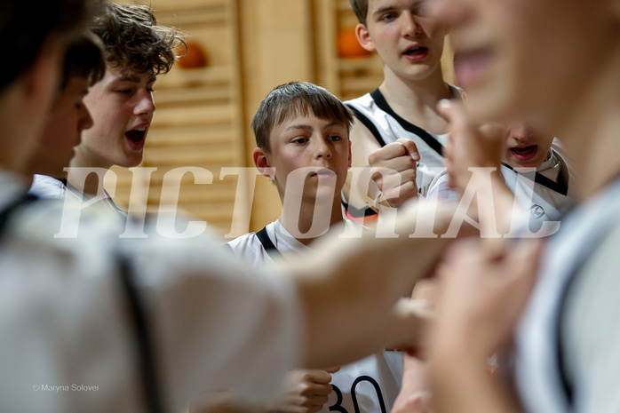 06.04.2025 Österreichischer Basketballverband 2024/25, SLMU16, Post SV Wien vs. BBU Salzburg