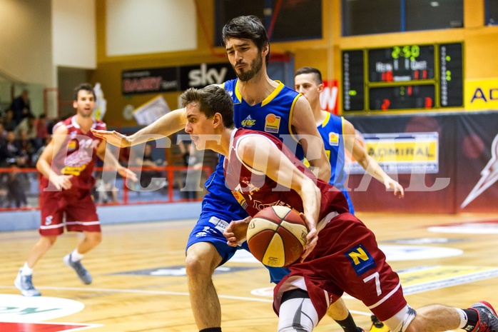 Basketball ABL 2015/16 Grunddurchgang 12.Runde Traiskirchen Lions vs. UBSC Graz