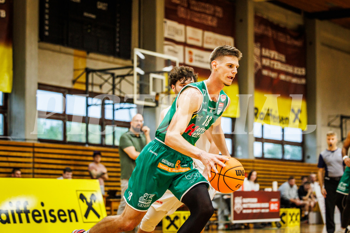 Basketball, Basketball Zweite Liga 2023/24, Grunddurchgang 2.Runde, Mattersburg Rocks, Future Team Steiermark, Daniel Grgic (18)