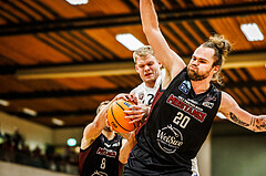Basketball, Basketball Zweite Liga 2024/25, Grunddurchgang 17.Runde, Mattersburg Rocks, Mistelbach Mustangs, Asdren Drew Koka (22)