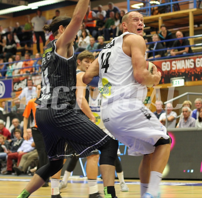 Basketball ABL 2015/16 Grunddurchgang 4.Runde Gmunden Swans vs. G