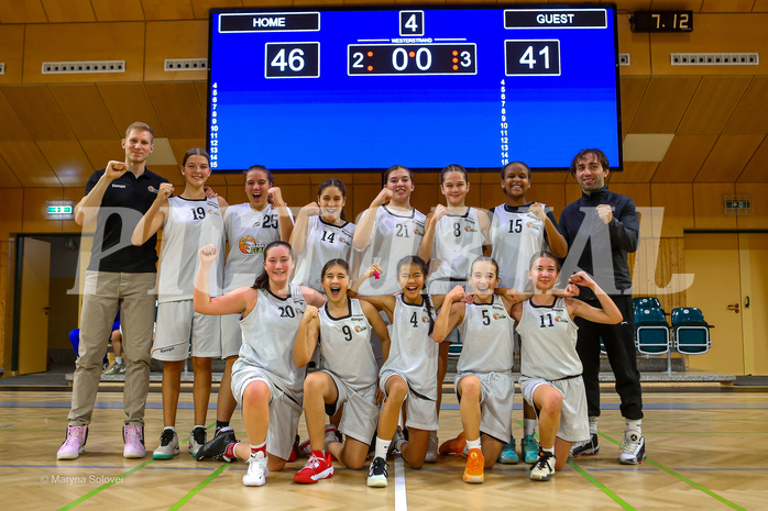 07.12.2024 Österreichischer Basketballverband 2024/25, SLWU14, Basket Flames UNION vs. UBI Graz

