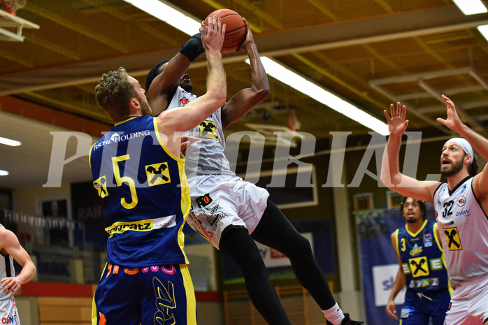 Basketball Superliga 2021/22, Grunddurchgang. 4.Runde Flyers Wels vs. UBSC Raiffeisen Graz