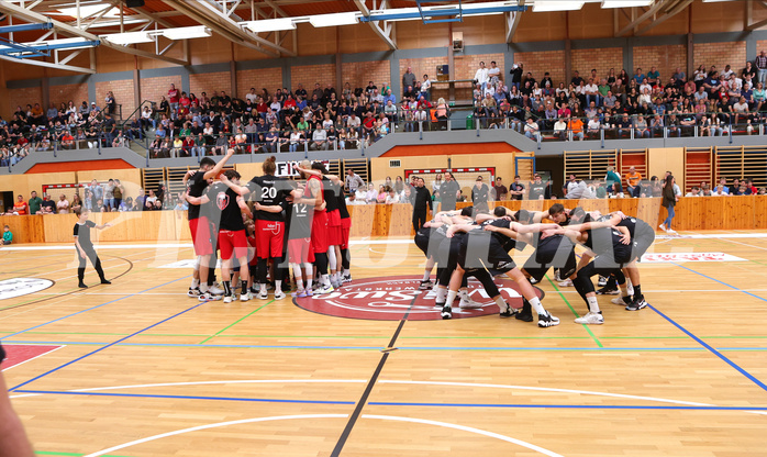 Basketball Zweite Liga 2022/23, Playoff, Finale Spiel 1 Mistelbach Mustangs vs. Güssing Blackbirds


