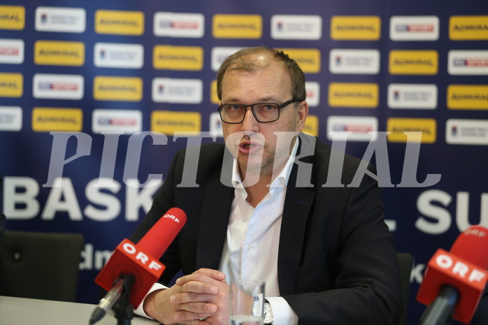 Basketball Superliga 2019/20, Pressekonferenz vs. 



