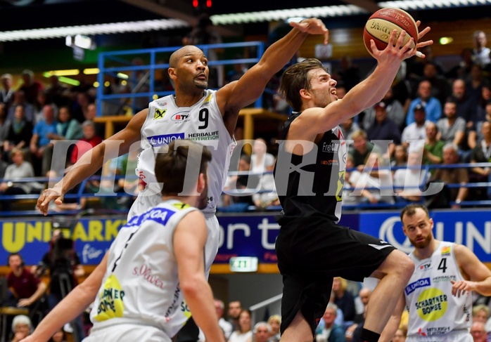 8 Basketball ABL 2017/18 CUP HF Gmunden Swans vs Flyers Wels