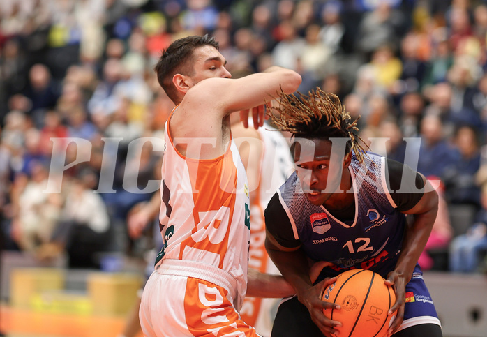 Basketball Superliga 2024/25, Grunddurchgang 14.Runde Klosterneuburg Dukes vs. BBC Nord Dragonz