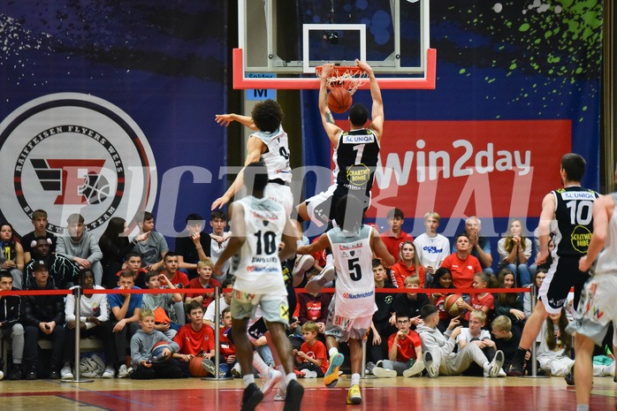 Win2Day Basketball Superliga 2022/23, Playoff,Semifinale Spiel 4, Flyers Wels vs Swans Gmunden,