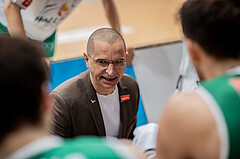 Basketball, Basketball Superliga 2022/23, Grunddurchgang Runde 21 , Oberwart Gunners, Kapfenberg Bulls, Michael Schrittwieser (Coach)