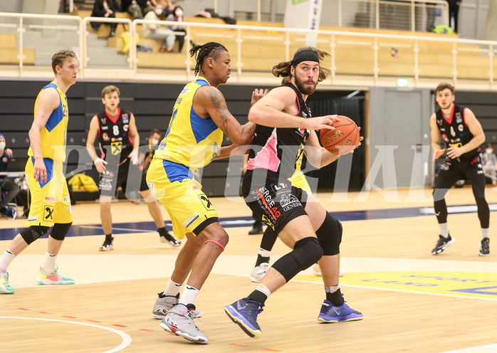 Basketball Superliga 2021/22, Grunddurchgang 7.Runde SKN St.Pölten vs. Flyers Wels


