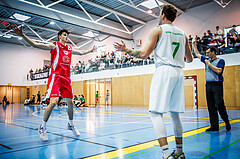 Basketball, Basketball Zweite Liga 2024/25, Grunddurchgang 1.Runde, Deutsch Wagram Alligators, Upper Austrian Ballers, Luis Streitberger (6)