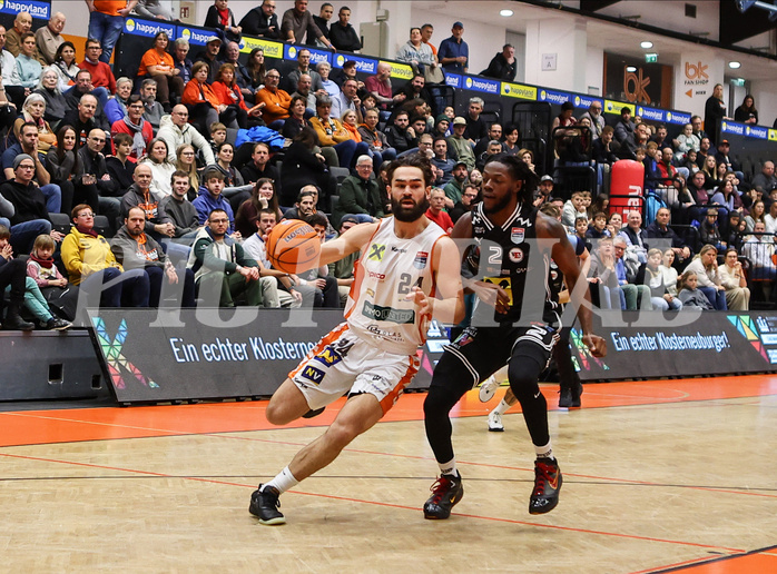 Basketball Superliga 2024/25, Grunddurchgang 11.Runde Klosterneuburg Dukes vs. Flyers Wels


