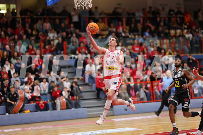 Basketball Superliaga 2024/25, Grunddurchgang 22.Runde Traiskirchen Lions vs. Flyers Wels


