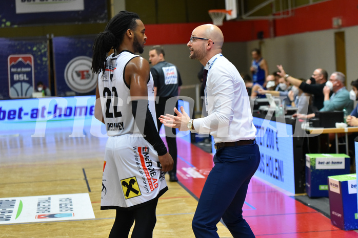 Basketball Superliga 2021/22, Grunddurchgang. 6.Runde Flyers Wels vs. D.C. Timberwolves