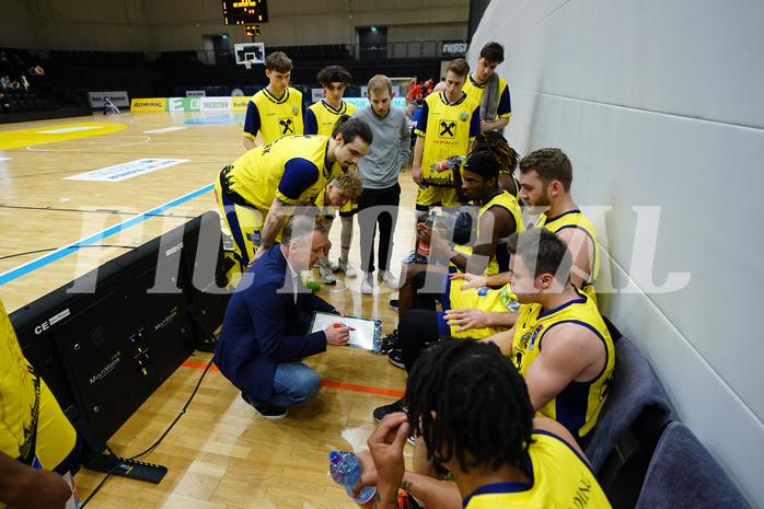 Basketball Superliga 2021/22, 4. Platzierungsrunde,UBSC Graz vs. BC Vienna