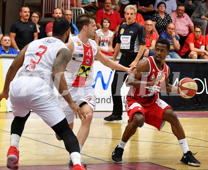 Basketball ABL 2017/18 PlayOff VF1 Flyers Wels vs BC Vienna