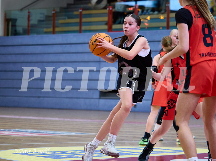 Basketball Superliga 2024/25, SLWU14 Traiskirchen Lionesses vs. Gratkorn Scorpions



