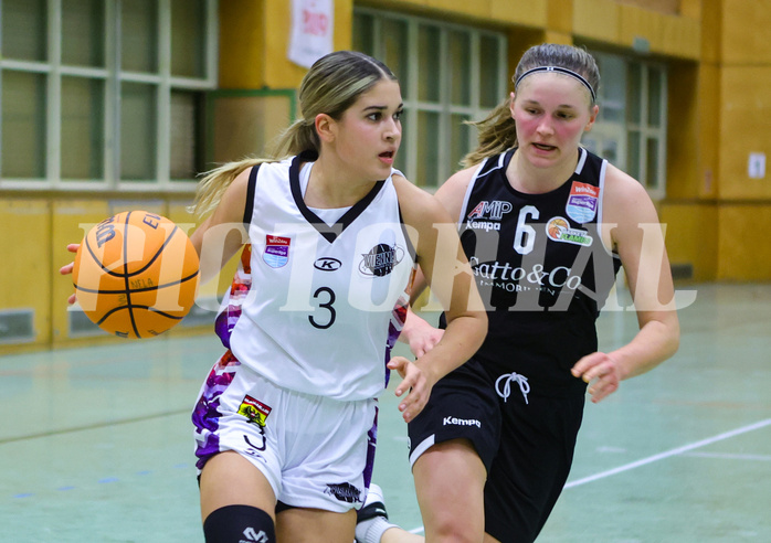 Basketball Damen Superliga 2023/24, Grunddurchgang 10.Runde Vienna United vs. Basket Flames


