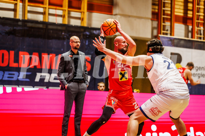 Basketball, win2day Basketball Superliga 2024/25, Grunddurchgang Runde 3, BBC Nord Dragonz, Flyers Wels, Christian Von Fintel (27)