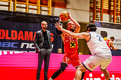 Basketball, win2day Basketball Superliga 2024/25, Grunddurchgang Runde 3, BBC Nord Dragonz, Flyers Wels, Christian Von Fintel (27)