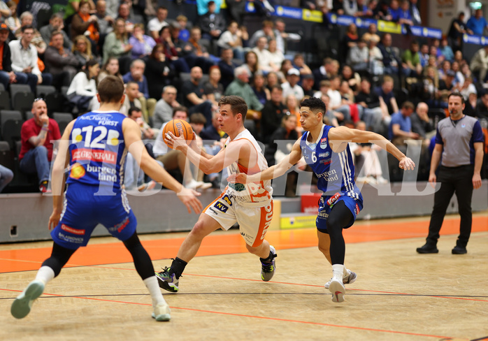 Basketball Superliga 2024/25, 9.Plazierungsrunde Klosterneuburg Dukes vs. Oberwart Gunners