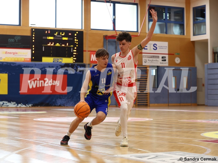 Basketball Superliga 2024/25, SLMU14 Traiskirchen Lions Academy vs. UBSC Juniors


