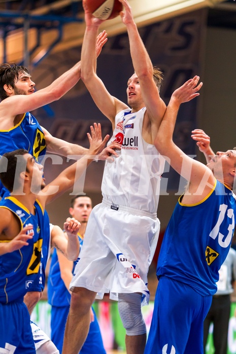 Basketball ABL 2015/16 Grunddurchgang 10.Runde Oberwart Gunners vs. UBSC Graz