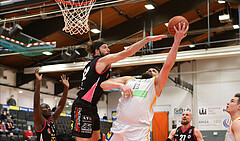 Basketball Superliga 2021/22, Grunddurchgang 17.Runde Klosterneuburg Dukes vs. Flyers Wels


