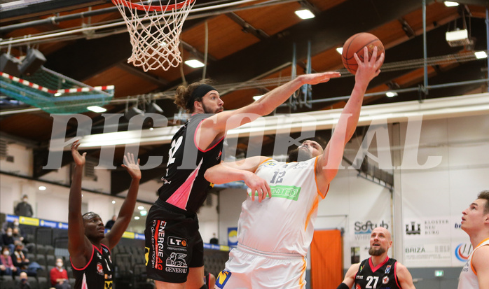 Basketball Superliga 2021/22, Grunddurchgang 17.Runde Klosterneuburg Dukes vs. Flyers Wels



